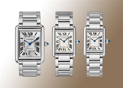 cartier tank francaise on wrist|cartier tank must size comparison.